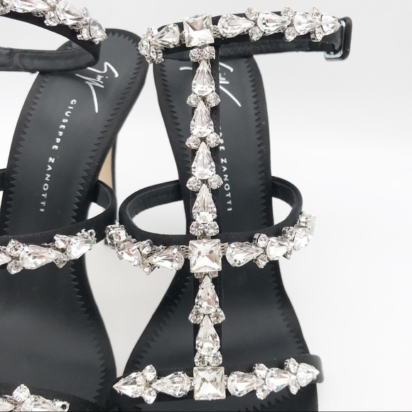 NWB Giuseppe Zanotti Alien 115 San-Siutta in Black Size 37.5 - Picture 10 of 12